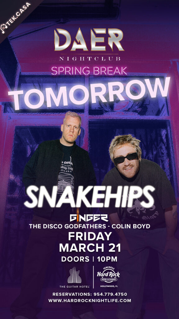 SNAKEHIPS @ DAER Poster